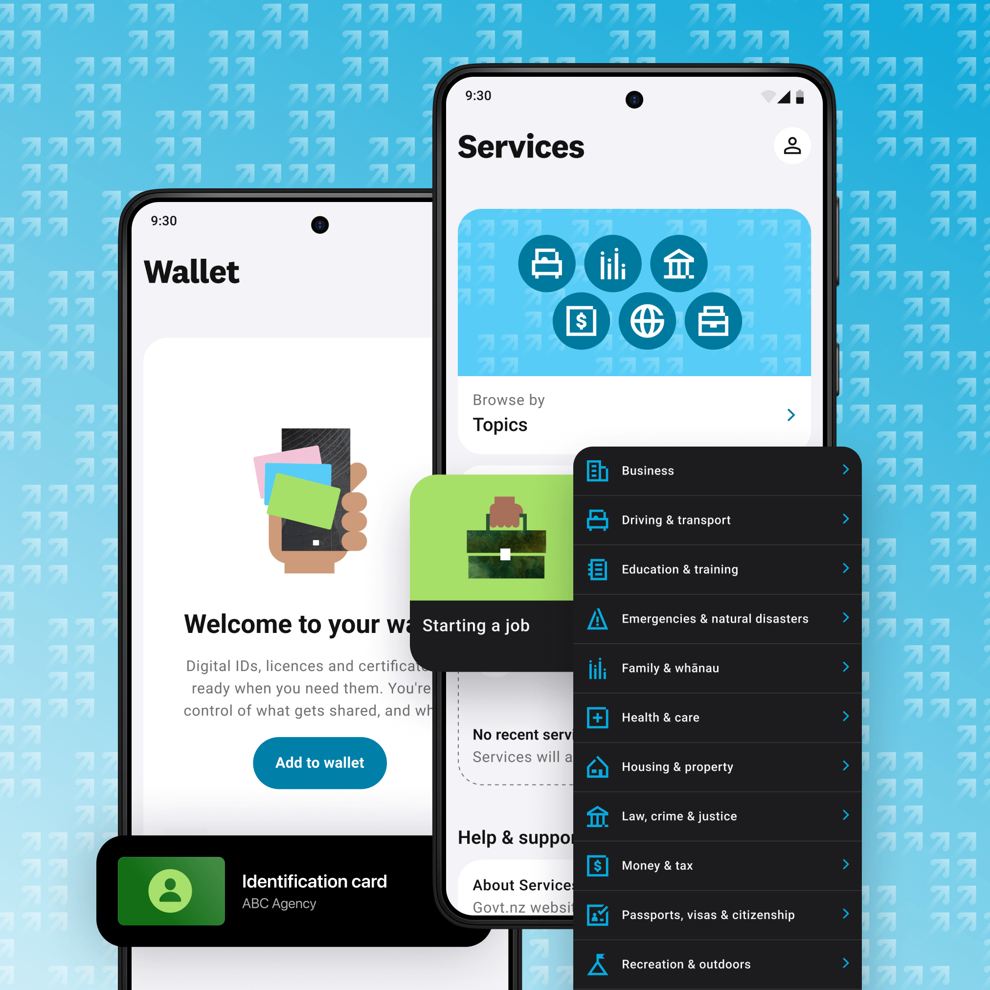 Project: Govt.nz app